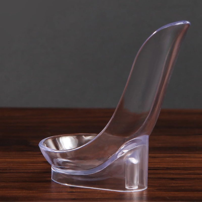 lasenersm 8 Pieces Tobacco Smoking Pipe Stand Holder Plastic Tobacco Pipe Stand Holder Portable Smoking Pipe Holder Stand Rack Tobacco Pipe Display Rack Cigar Pipe Stand Holder for Single Pipe, Clear - Image 3